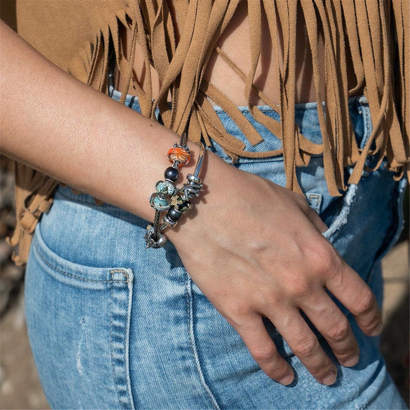 Állhatatos Tengeri Csillag Bead