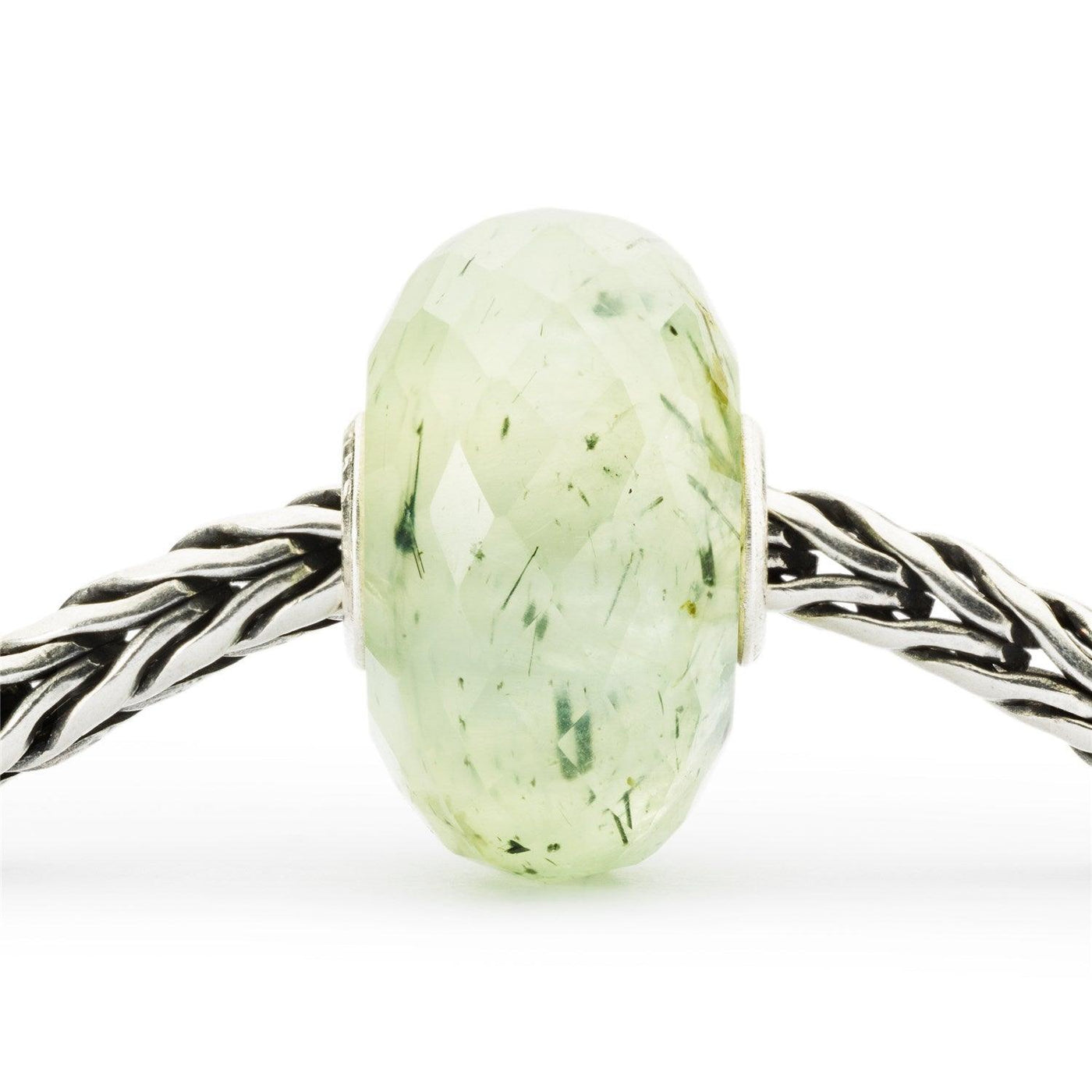 Prehnit Turmalin Kvarccal Bead - Trollbeads Ékszerek Magyarország