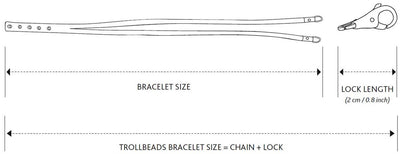 Double Leather Bracelet Dark Blue/Light Grey