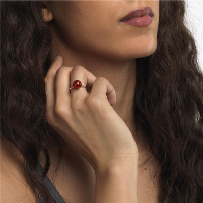 Blush buborék gyűrű - Trollbeads Ékszerek Magyarország