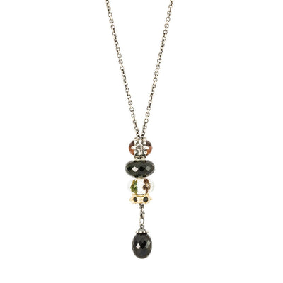 Fazettás Zöld Aranykő Bead - Trollbeads Ékszerek Magyarország