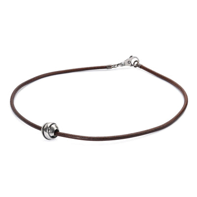 Bőr Nyaklánc, Barna - Trollbeads Ékszerek Magyarország